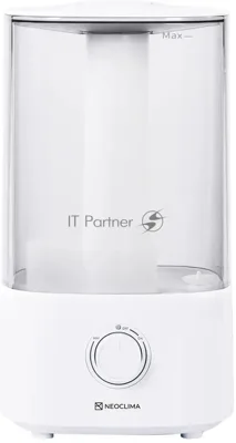 Увлажнитель воздуха Neoclima BASIC 3.5L White белый, 35 м², 3.5 л