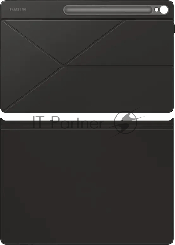 Чехол Samsung для Samsung Galaxy Tab S10 FE+ Smart Book Cover поликарбонат/полиуретан черный (EF-BX620PBEGRU)