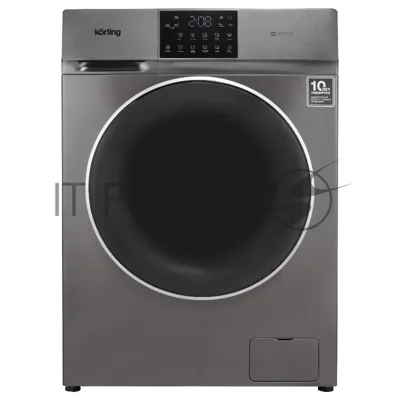 Стиральная машина Korting KWM 60DV1297 Gr серый, загрузка фронтальная 10 кг, 1200 об/мин, класс A+++
