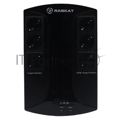 Источник бесперебойного питания ИБП Raskat VS-850VA 850VA, 510Вт, 6хCEE 7
