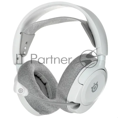 Гарнитура SteelSeries Arctis Nova 1 белый, проводная, 3.5 мм, совместимость с PS5, Xbox