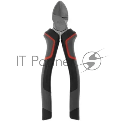 Диагональные бокорезы Deli DL0204 160мм, Cr-V, эксцентриковый шарнир, антикоррозийное покрытие, трехкомпонентная прорезиненная рукоять