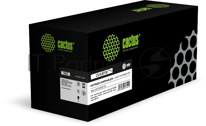 Картридж лазерный Cactus CS-VLB7130 006R01819 черный (31000 стр.) для Xerox VLB7125/VLB7130