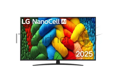 Телевизор LG 55" 55NANO81A6A черный DLED 4K UHD 60Hz Smart TV WebOS