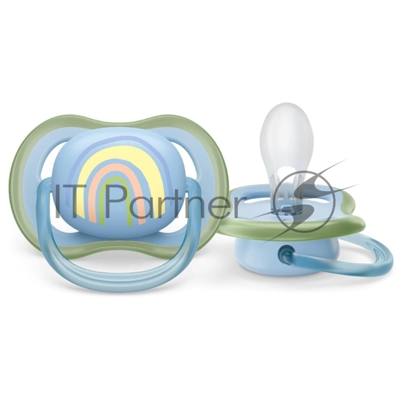 Пустышка Philips Avent ultra air, радуга, 0-6 мес., 1 шт.