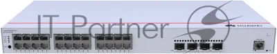 Коммутатор Huawei S310-24T4S, 24×1 Гбит/с + 4×1 Гбит/с SFP, управляемый