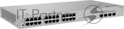 Коммутатор Huawei S220S-24P4J, 24×1 Гбит/с PoE+ + 4×2,5 Гбит/с SFP, управляемый
