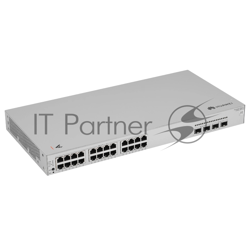 Коммутатор Huawei S220S-24P4JX, 24×1 Гбит/с PoE+ + 2×10 Гбит/с SFP+ + 2×2.5 Гбит/с SFP Uplink, управляемый
