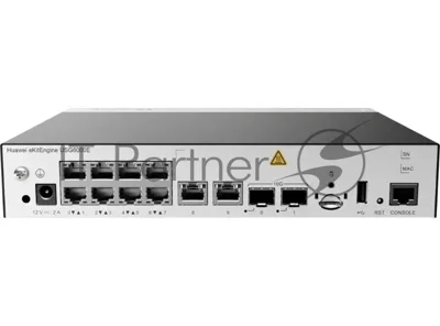 Межсетевой экран Huawei USG6000E-S03, 10×1 Гбит/с RJ45 + 2×10 Гбит/с SFP+, управляемый