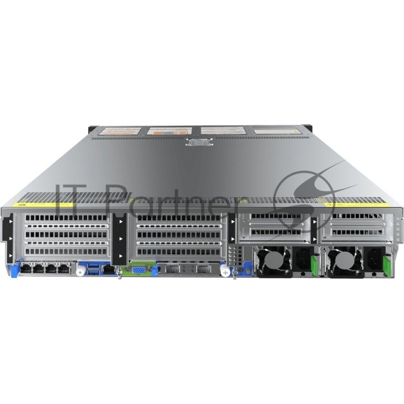 Серверная платформа Gooxi SL201-D24R-NV-G4 2u 24bay server with NVME bp,based on rapid sapphire, cooler 350W 2xPCIe 5.0x16; 4xPCIe 4.0x8 2x 2.5" rear SAS/SATA 2x 2.5" rear NVMe 1300W 1+1 EU power cables rail kit