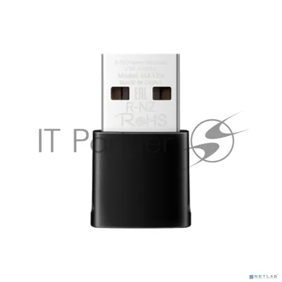 Сверхкомпактный USB-адаптер Mercusys MA12N с поддержкой Wi-Fi N300