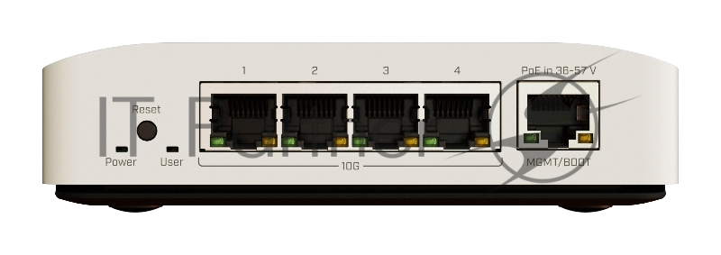 Коммутатор MikroTik CRS304-4XG-IN, 4×10 Гбит/с + 1×1 Гбит/с, управляемый