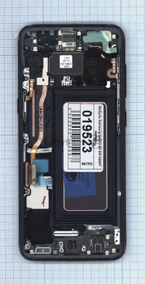 Дисплей для Samsung Galaxy S8 SM-G950F черный с черной рамкой