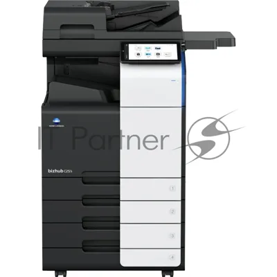 МФУ лазерное Konica Minolta bizhub C251i (A3, 25 стр./мин, без крышки и ADF, без тумбы, без картриджей, без кабеля питания, запуск только инженером платно)