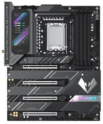 Материнская плата Maxsun MS-iCraft Z890 PACIFIC, LGA1851, Intel Z890, 4xDDR5, 4xSATA, 4xPCIe M.2, 2xPCIe 5.0 x16, 2xPCIe 4.0 x16, 1xHDMI, 1xDP, 1x 5Gb LAN, 2xUSB 40G Type-C, 9xUSB 10G Type-A, 6x3.5 мм, 7.1, ATX