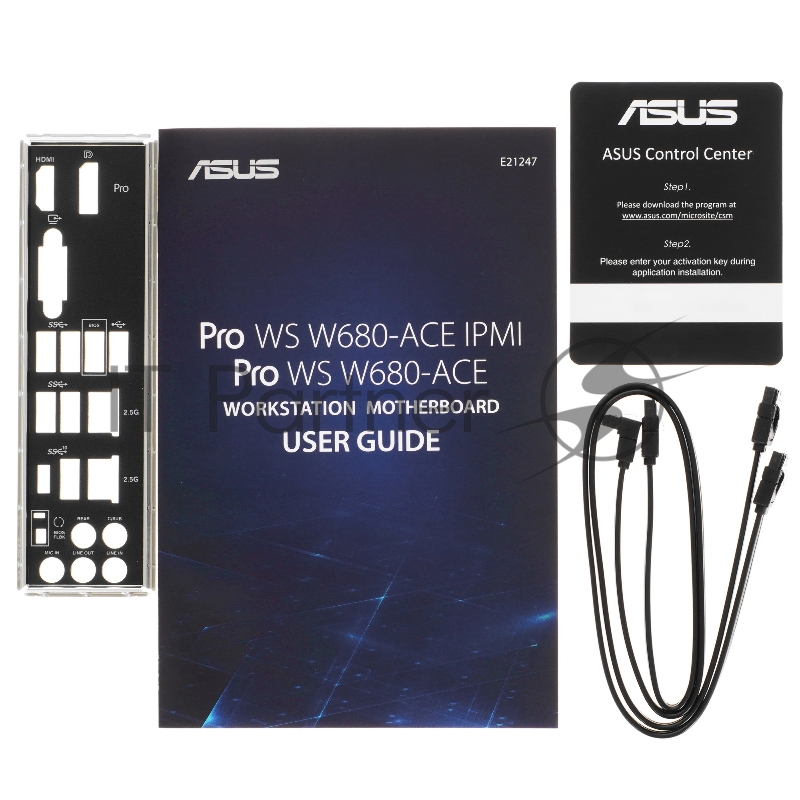Материнская плата ASUS Pro WS W680-ACE IPMI, LGA1700, Intel W680, 4xDDR5, 4xSATA, 3xM.2, 1xPCIe 5.0 x16, DisplayPort, HDMI, D-Sub, 2x2.5Gb LAN, USB Type-C, 5x3.5 мм, 7.1, ATX