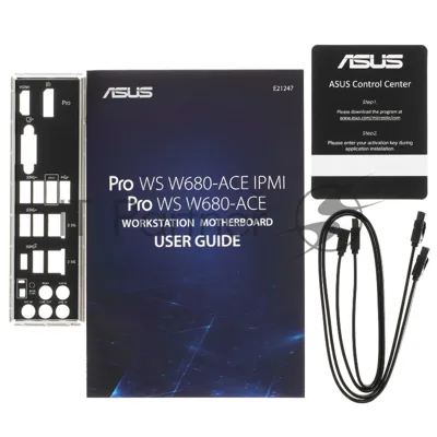 Материнская плата ASUS Pro WS W680-ACE IPMI, LGA1700, Intel W680, 4xDDR5, 4xSATA, 3xM.2, 1xPCIe 5.0 x16, DisplayPort, HDMI, D-Sub, 2x2.5Gb LAN, USB Type-C, 5x3.5 мм, 7.1, ATX
