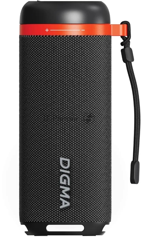 Колонка портативная Digma D-PS1521 черный 16W 2.0 BT 10м 1800mAh