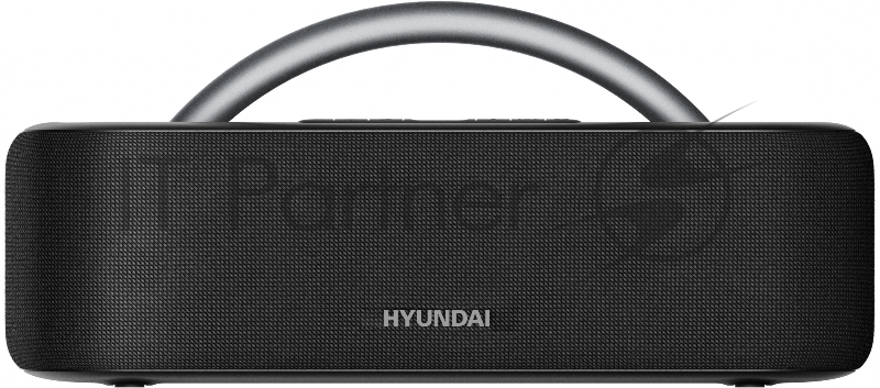 Колонка портативная Hyundai H-PS1028 черный 60W 2.0 BT 10м 4400mAh