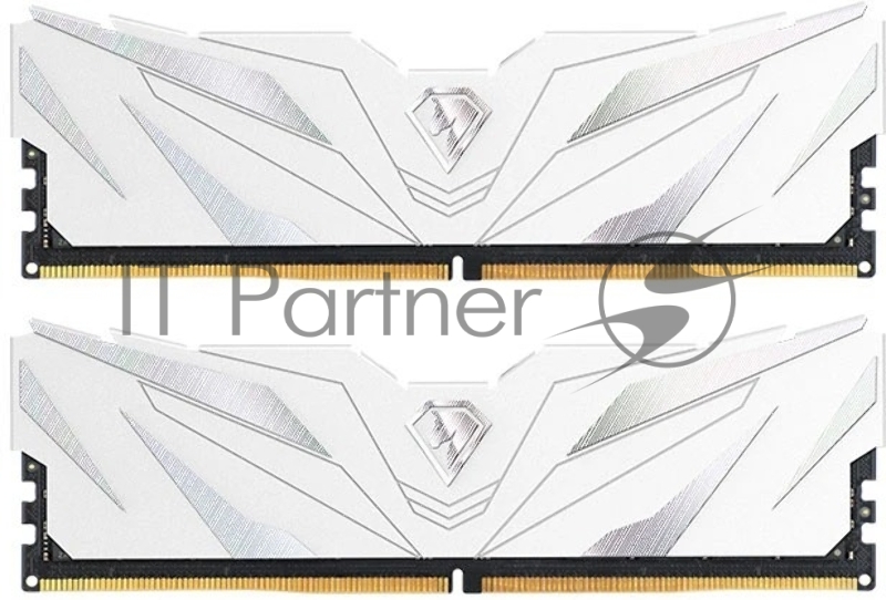 Оперативная память NETAC Shadow II, DDR5, 32Gb (2x16Gb), 6000 MHz, CL38, DIMM, с радиатором, белый
