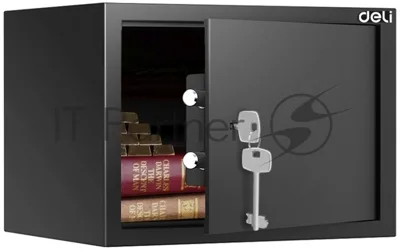 Сейф Deli Srock ET562 250x350x250мм ключевой