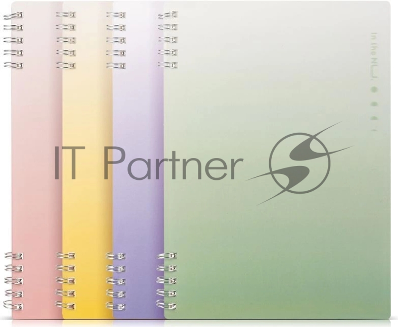 Тетрадь Deli NUSIGN NS373, B5, пластик 60л ассорти