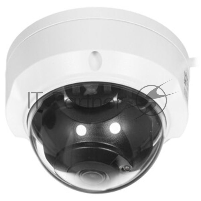 Видеокамера IP купольная антивандальная Uniview IPC322SB-DF28K-I0 - 1/2.8" 2 Мп КМОП @ 30 к/с, ИК-подсветка до 30м., LightHunter 0.001 Лк @F1.6, объектив 2.8 мм