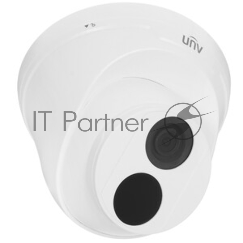 Видеокамера IP купольная Uniview IPC3612LB-ADF28K-G - 1/2.7" 2 Мп КМОП @ 30 к/с, ИК-подсветка до 30м., 0.01 Лк @F2.0, объектив 2.8 мм