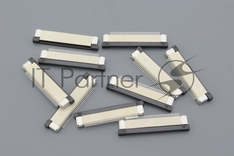 Разъем FPC Half Coverage Top Contact 0.5K-BS-36PWB 36 pin высота 2мм шаг 0,5мм 10 шт