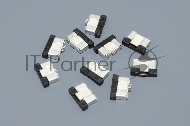 Разъем FPC Half Coverage Top Contact 0.5K-BS-4PWB 4 pin высота 2мм шаг 0,5мм 10 шт