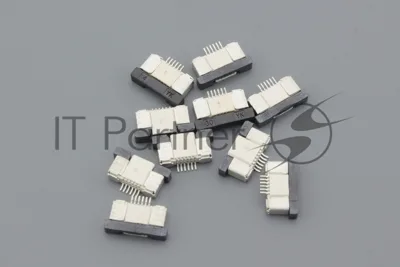 Разъем FPC Half Coverage Top Contact 0.5K-BS-6PWB 6 pin высота 2мм шаг 0,5мм 10 шт