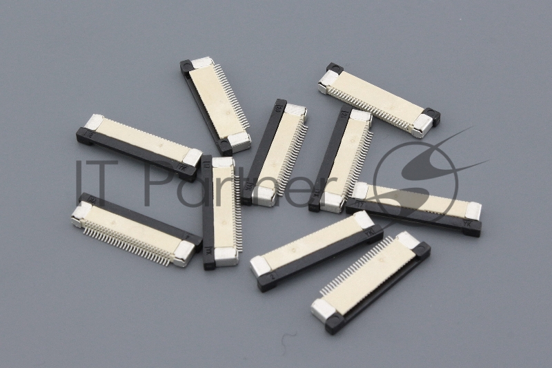 Разъем FPC Half Coverage Bottom Contact 0.5K-BX-28PWB 28 pin высота 2мм шаг 0,5мм 10 шт