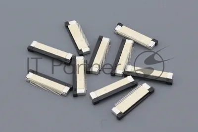 Разъем FPC Half Coverage Bottom Contact 0.5K-BX-28PWB 28 pin высота 2мм шаг 0,5мм 10 шт
