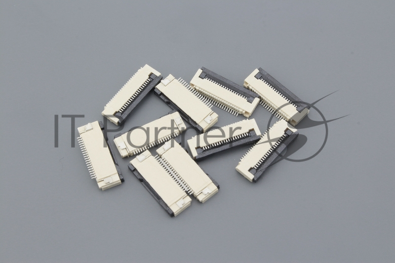 Разъем FPC Flip-Lock 0510-20RLGF 20 pin высота 1мм шаг 0,5мм 10 шт