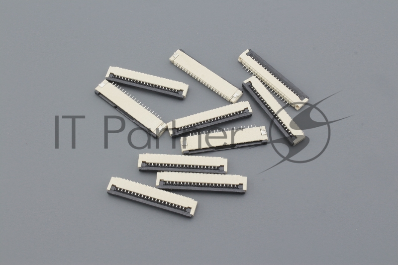 Разъем FPC Flip-Lock 1010-20RLGF 20 pin высота 1мм шаг 1мм 10 шт