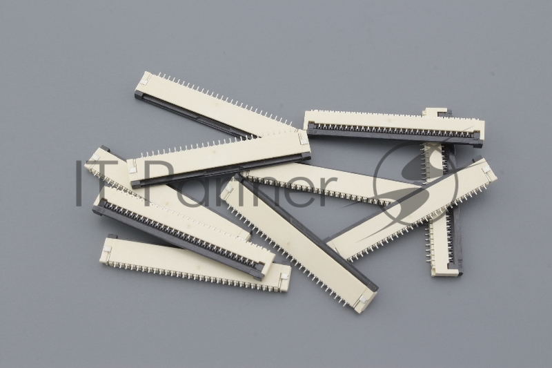 Разъем FPC Flip-Lock 1010-28RLGF 28 pin высота 1мм шаг 1мм 10 шт