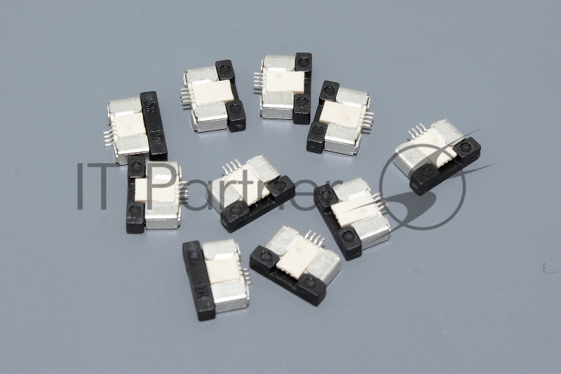Разъем FPC Half Coverage Bottom Contact 0.5K-BX-4PWB 4 pin высота 2мм шаг 0,5мм 10 шт