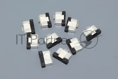 Разъем FPC Half Coverage Bottom Contact 0.5K-BX-4PWB 4 pin высота 2мм шаг 0,5мм 10 шт