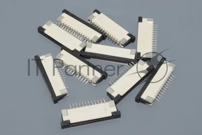 Разъем FPC Half Coverage Bottom Contact 1.0K-BX-12PWB 12 pin высота 2мм шаг 1мм 10 шт