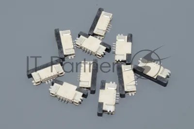 Разъем FPC Half Coverage Bottom Contact 0.8K-BX-4PWB 4 pin высота 2мм шаг 0,8мм 10 шт