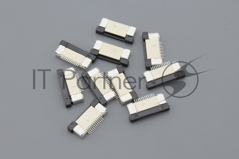 Разъем FPC Half Coverage Top Contact 0.5K-BS-12PWB 12 pin высота 2мм шаг 0,5мм 10 шт