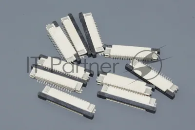 Разъем FPC Half Coverage Bottom Contact 0.8K-BX-16PWB 16 pin высота 2мм шаг 0,8мм 10 шт