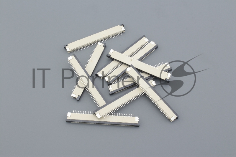 Разъем FPC Half Coverage Top Contact 1.0K-BS-36PWB 36 pin высота 2мм шаг 1мм 10 шт