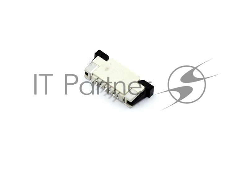 Разъем FPC Half Coverage Bottom Contact 1.0K-BX-6PWB 6 pin высота 2мм шаг 1мм 10 шт