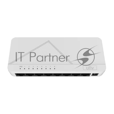 Коммутатор Uniview NSW1010-8T-IN, 8×100 Мбит/с, неуправляемый