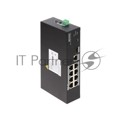 Коммутатор Hikvision DS-3T1310P-SI/HS(O-STD), 8×100 Мбит/с PoE+ + 1×1 Гбит/с Uplink + 1×1 Гбит/с SFP, настраиваемый