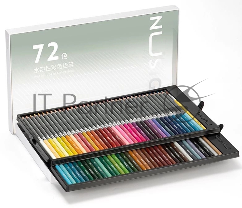 Карандаши цветные Deli NS731-72 Nusign, акварельные, 3мм 72 цветов (72шт)