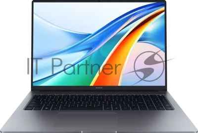 Ноутбук Honor MagicBook X16 Plus 2024 BRI-76/16"/IPS/AMD Ryzen 7 8845HS/16Gb/512Gb SSD/AMD Radeon 780M/Windows 11 Home/серый космос/1.75kg