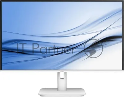 Монитор 27" Philips 27E1N1200AW IPS 1920x1080, 100 Гц, 4 мс, 16:9, 300 кд/м², HDMI 1.4, DP 1.2, VGA, 3.5 мм, динамики (2x2 Вт), Adaptive-Sync, белый
