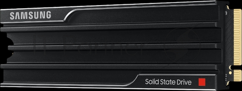 Накопитель SSD 1Tb Samsung 9100 PRO, M.2, PCI-E 5.0 x4, TLC 3D NAND R/W - 14800/13400 Mb/s с радиатором